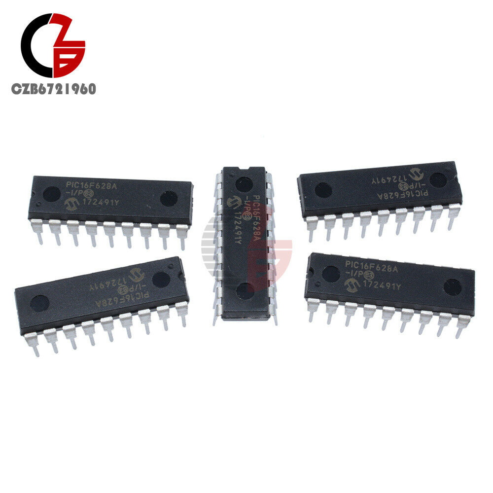 10PCS IC MICROCHIP DIP-18 PIC16F628A PIC16F628A-I/P NEW