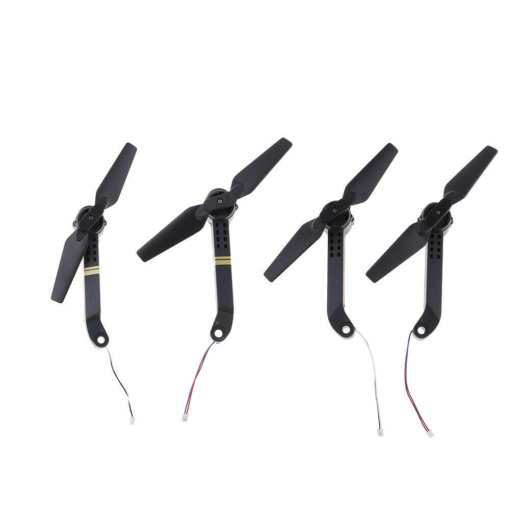 4 Pieces Universal Drone Spare Parts Gears Propellers E58 Propellers Blade