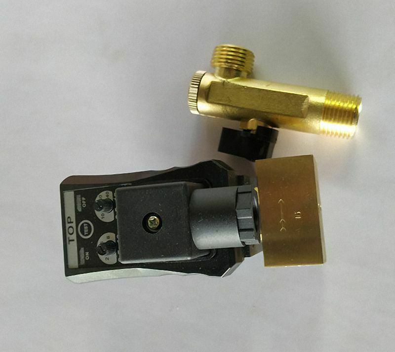 Automatic Electronic Timed Air Compressor Drain Tank Valve 110V AC 1/2" [M1]