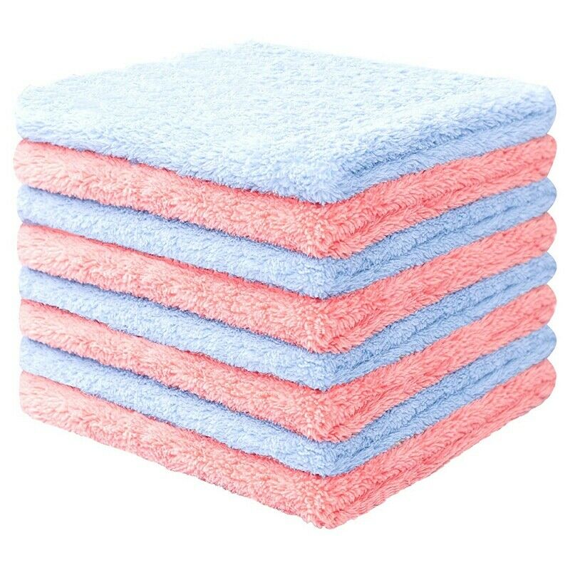 8 Pack Kitchen Dish Towels, Super Absorbent Fast Drying Kitchen Rags, Non StK9U7