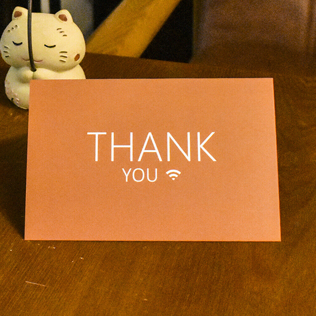 6 Sets Of Thank You Cards With Envelopes