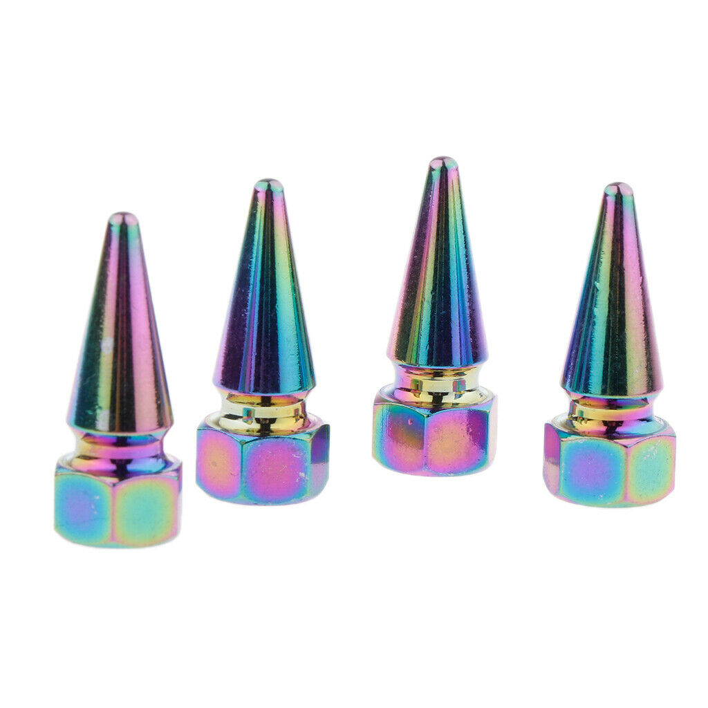 Aluminum Alloy Tire Stem Valve Caps  Dust Cover for Car Motorcycle 3.1x1.4cm