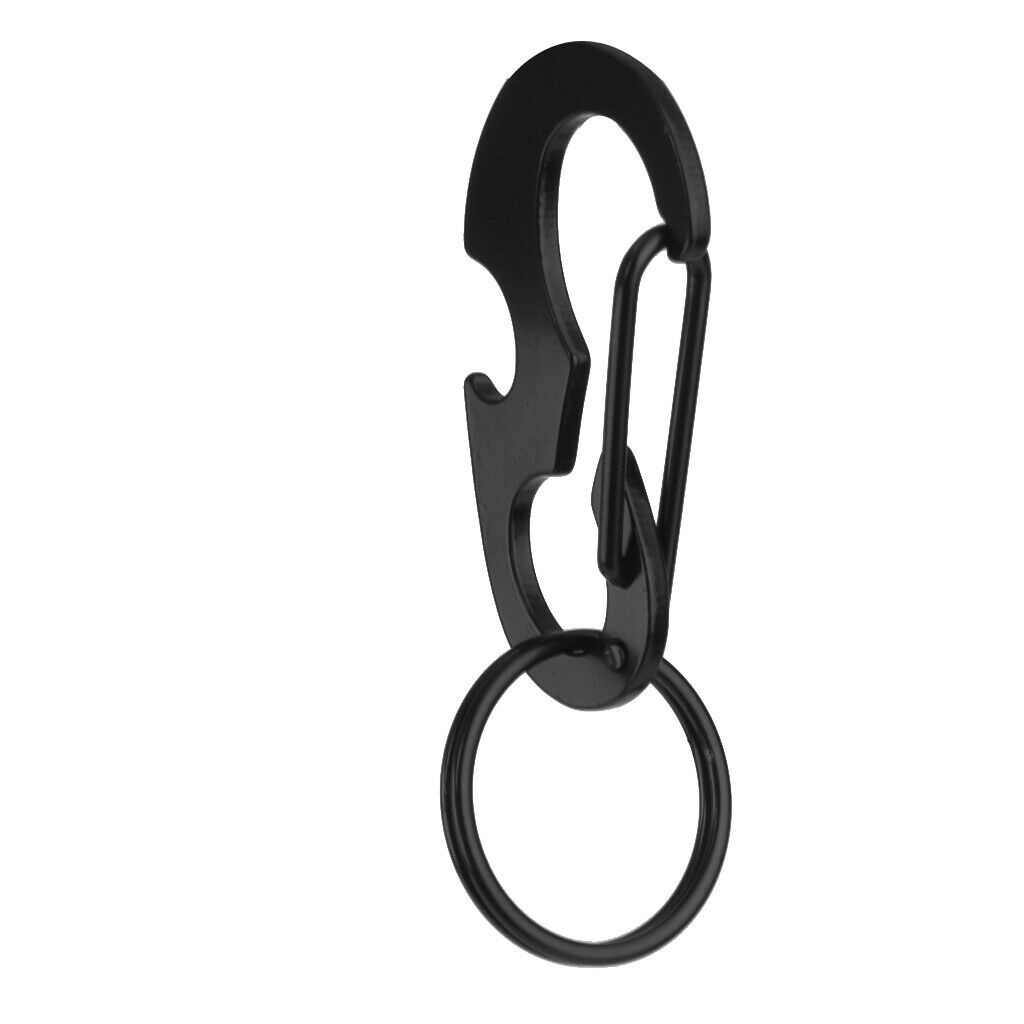 3x Portable Spring Snap Carabiner Keychain  Buckle
