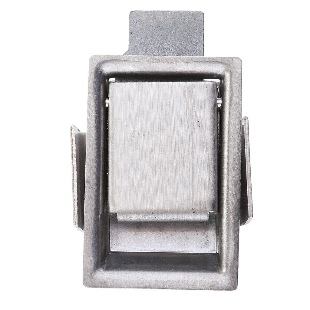 2X Mini Paddle Stainless Steel Flush Lock Recessed Mounted Latch -Tool Box