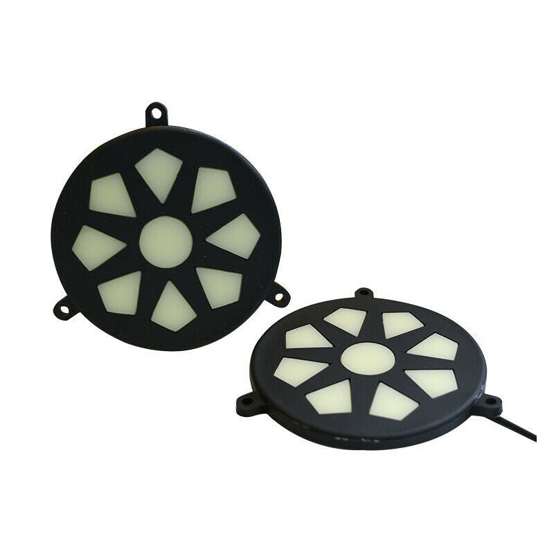 2PCS Car LED Daytime Waterproof COB High-power Driving Light 180Â° Beam Aangle