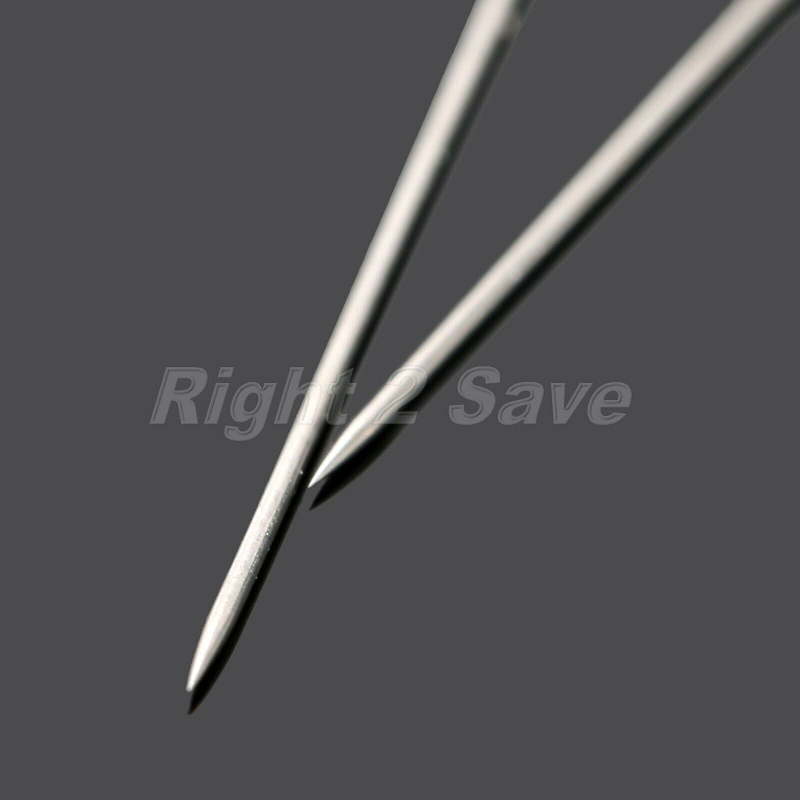 100pcs 1R Eyebrow Tattoo Needles Permanent Makeup Medical Grade Stainless Steel