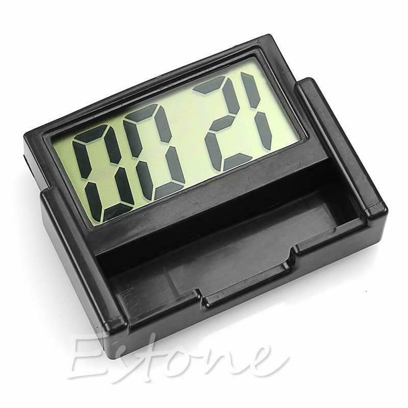 Interior Car Auto Desk Dashboard Digital Clock LCD Screen