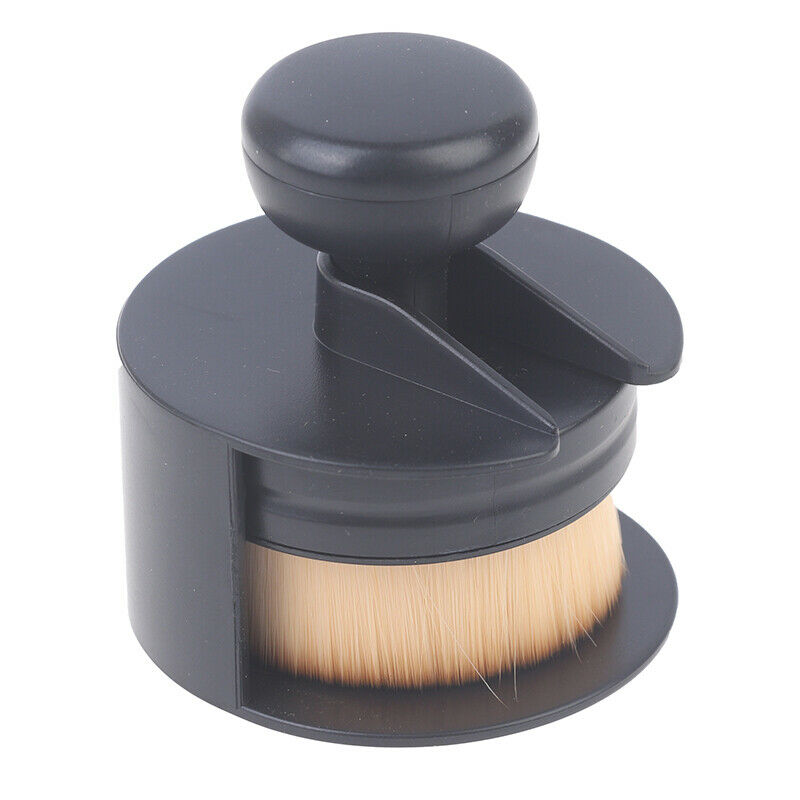 Portable Makeup Brush O Shape Seal Stamp Foundation Blush Liquid Cosmetic.l8