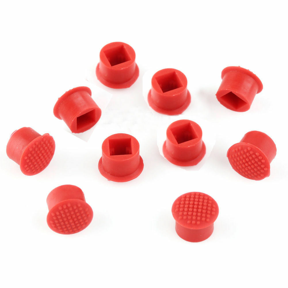 10 X Rubber Mouse Pointer Trackpoint Red Cap For Ibm Thinkpad Laptop Nipp.l8