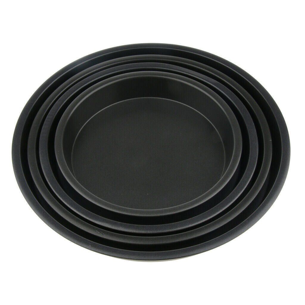 Pizza Baking Tray Cook Rack For BBQ Barbecue - Black, 6in