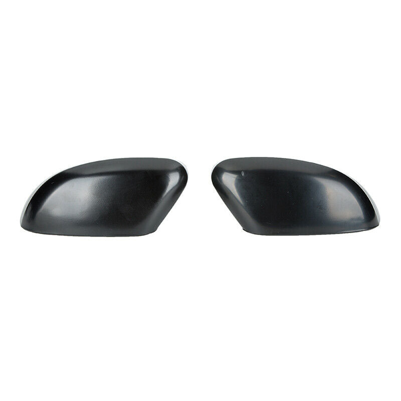 2Pcs Rear View Mirror Covers Matte Black Fit Ford focus Turnier 2010-2016