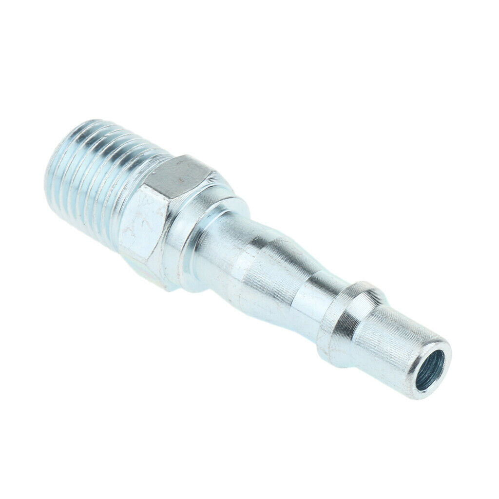 Copper Quick Coupler Air Hose Line End Connector Plug for Compressor 1/4 inch PT