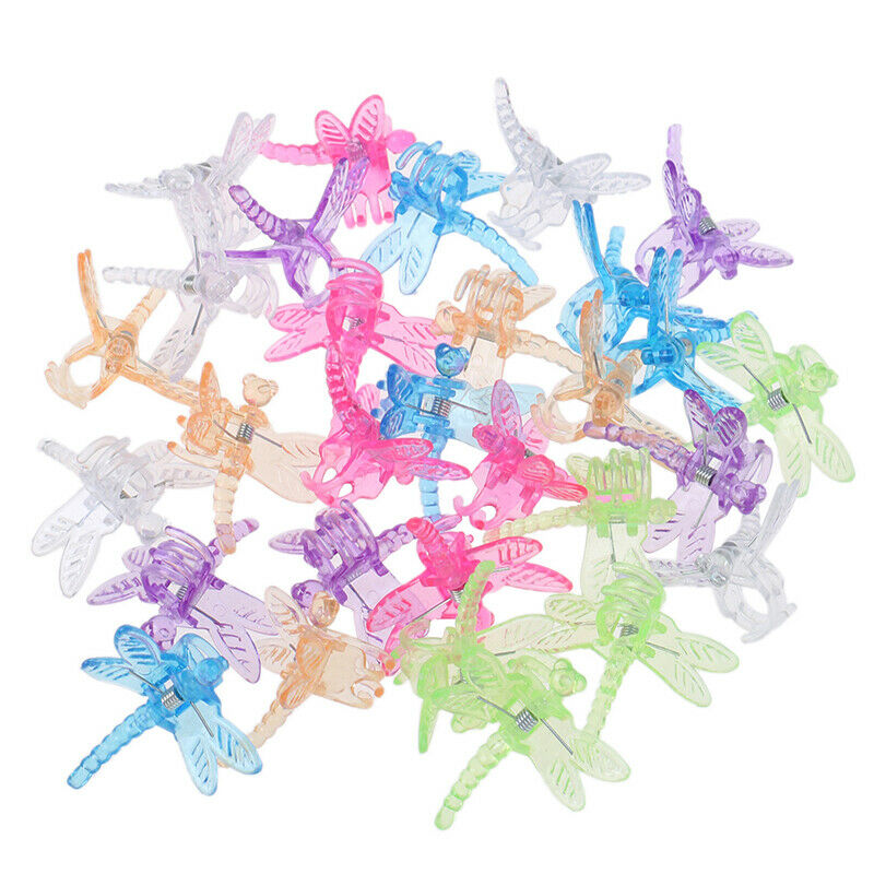 30Pcs Dragonfly Orchid Clips Orchid Grower Support Garden Plant Vine ClipsON KX