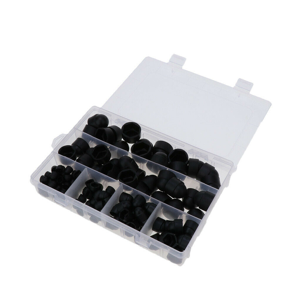 145Pcs/Lot M4 M5 M6 M8 M10 M12 Screw Bolt Cover Dome Bolt Nut Protection