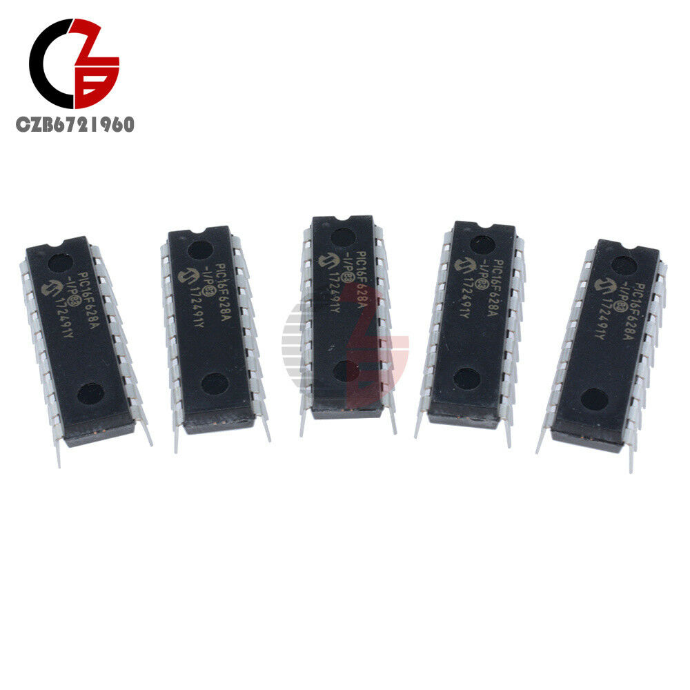 10PCS IC MICROCHIP DIP-18 PIC16F628A PIC16F628A-I/P NEW