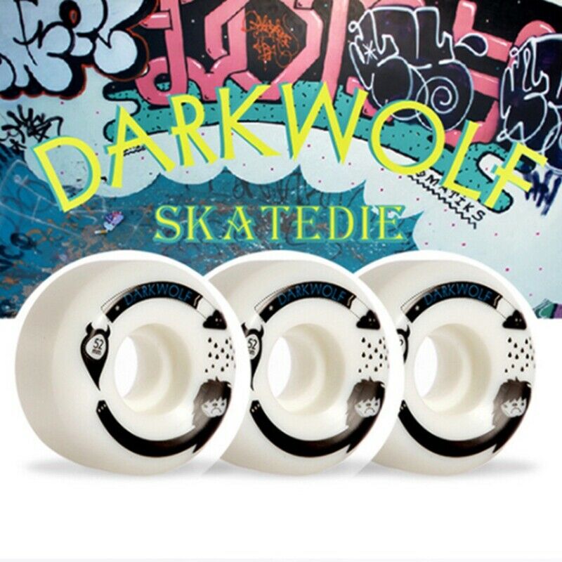 DarKwolF [32mmx52mm 102A] PU Wheel for Long Skateboard Cruiser Wheels, SkateG9K2