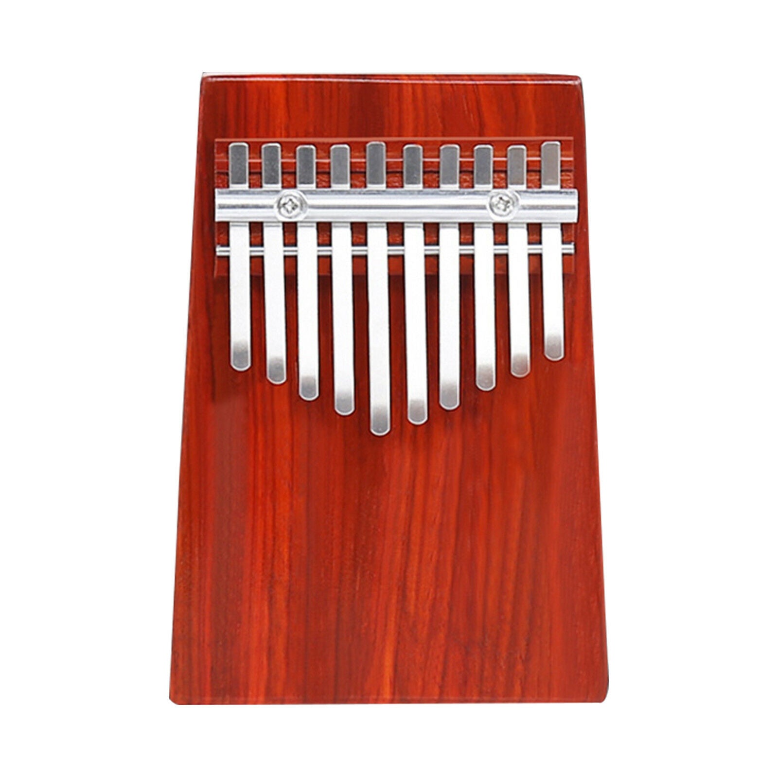10 Keys Kalimba African Solid Mahogany Wood Thumb Piano Finger Percussion Gifts
