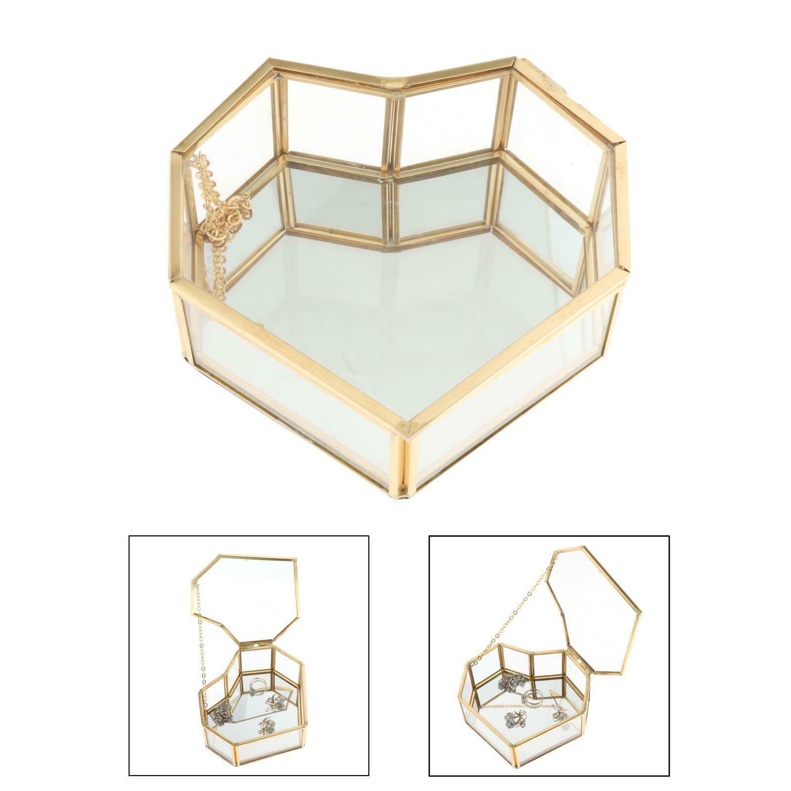 Jewelry   Display Box, Glass   Jewelry Box Wedding   Bearer Gift Box