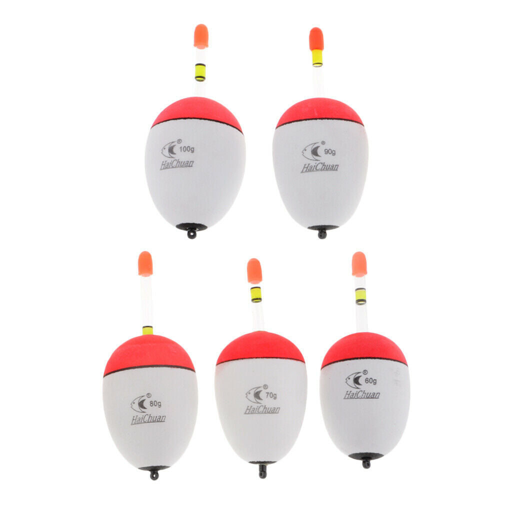 10pcs / Lot Sea Rock Fishing Glowing EVA Foam Floats Bobber