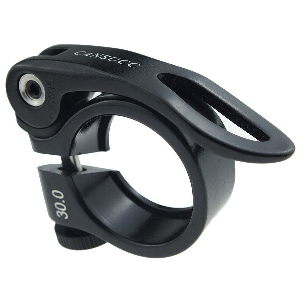 2Pcs 30mm Bike Seat Post Clamp Collar for 25.4/27.2mm Bicycle Seat Post Tube