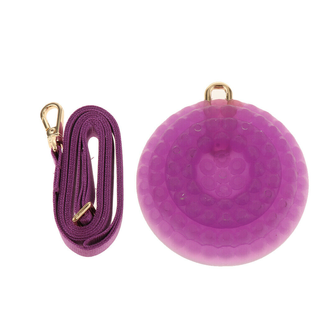 Silicone Cello Endpin Stop Stopper Holder Anchor Anti-slip Mat Round Purple