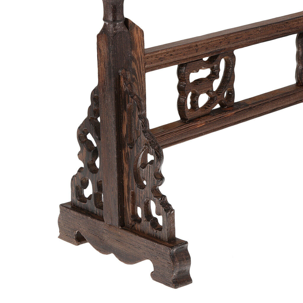 Chinese Calligraphy Painting Drawing Brush Hanging Rack Hook Holder Hanger