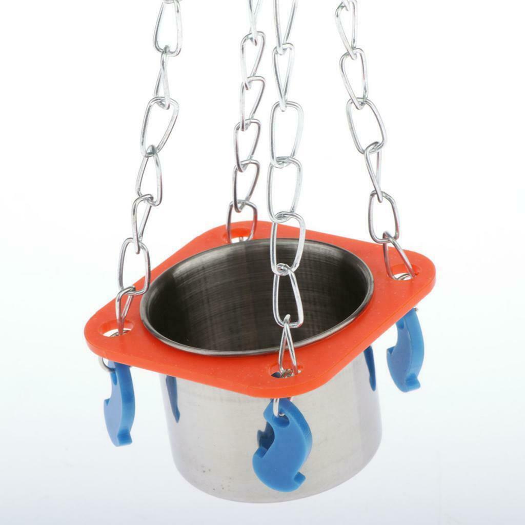 Bird Feeder Waterproof Hanging Dispenser For Gerbils Guinea Pigs 5,8x4,5x27cm