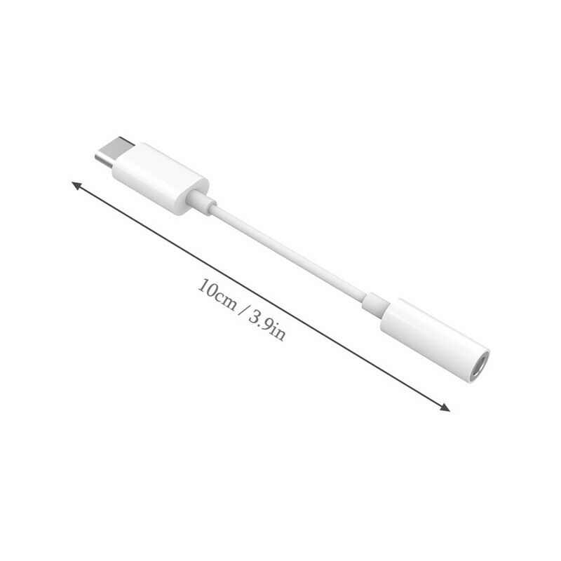 4X(CK10 HIFI DAC Earphones Amplifier Type-C to 3.5mm Audio Adapter Hi-Res SS1K5)