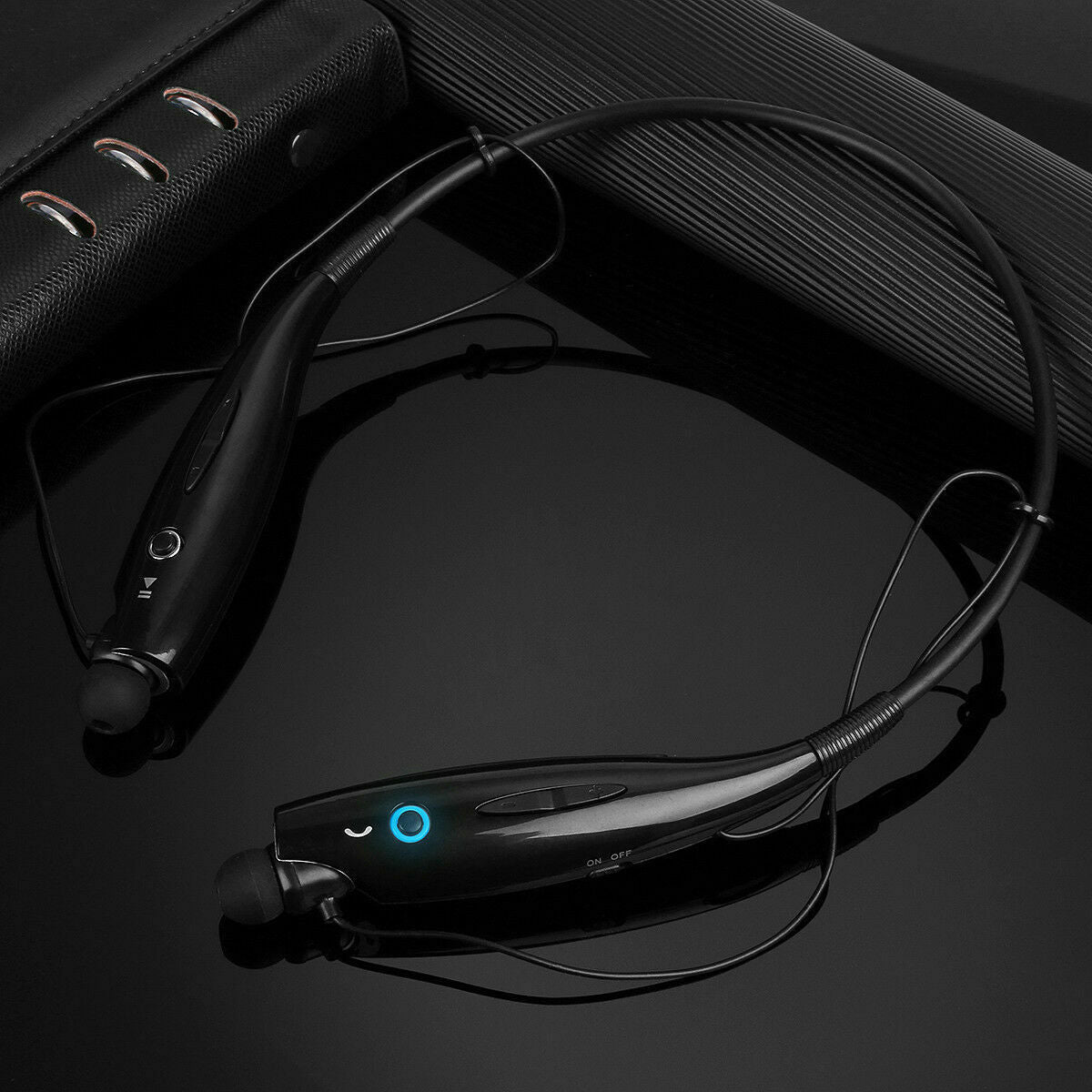 Neckband Stereo Wireless Bluetooth Headphone Headset Mic Earphones Earbuds Sport