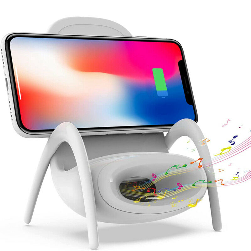 Portable Mini Chair Wireless Charger Supply For All Phones With Musical Speaker