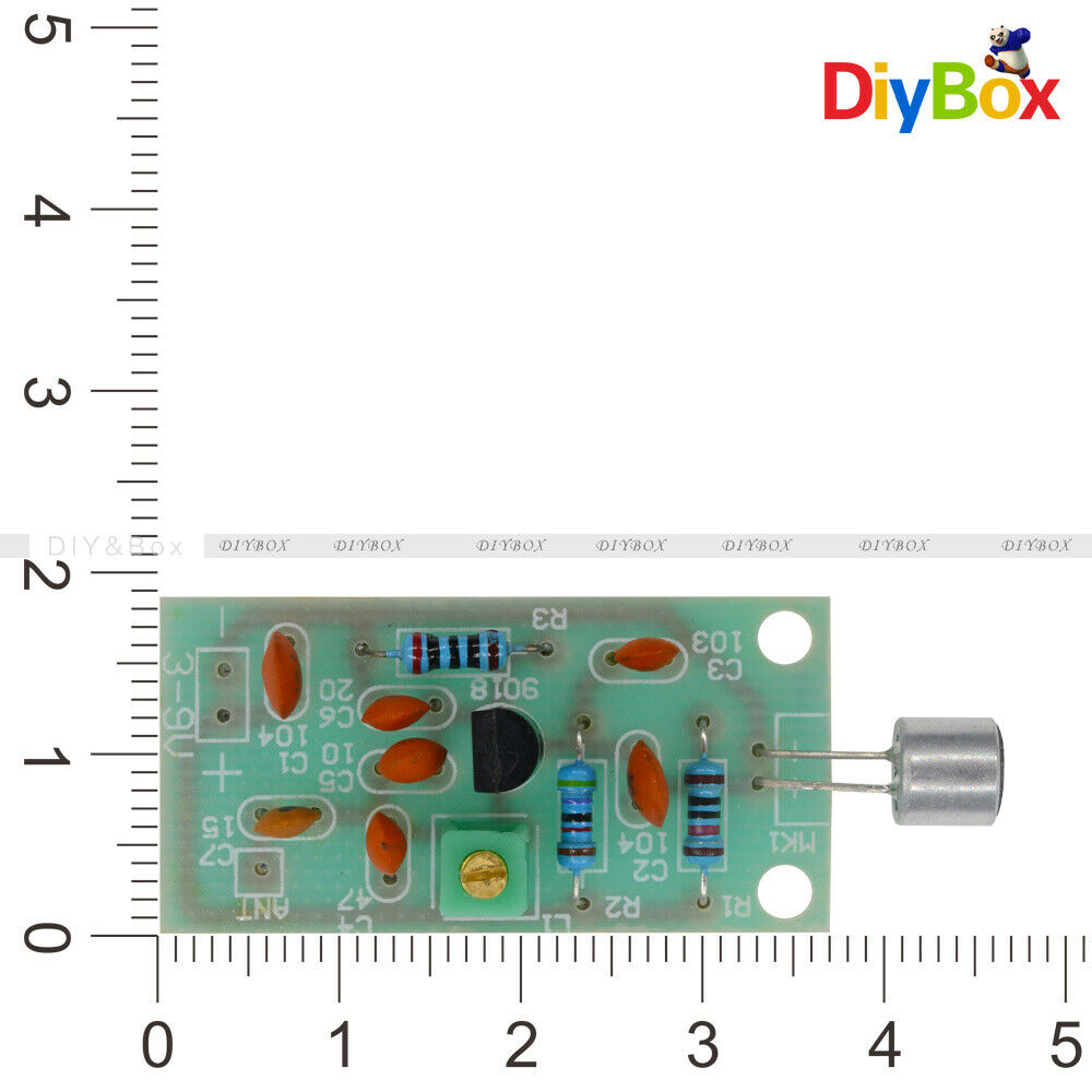 Mini Wireless Microphone Ham FM Wireless Radio Transmitter Module 3-5V 91-103MHz