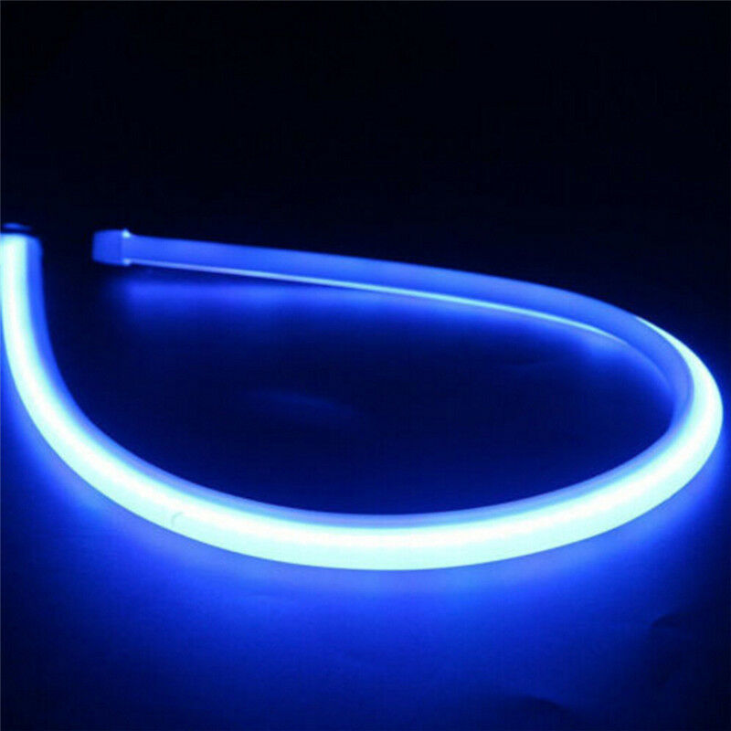 45Cm Flexible White Car Soft Tube Led Strip Light Drl Daytime Running Lig WGBD