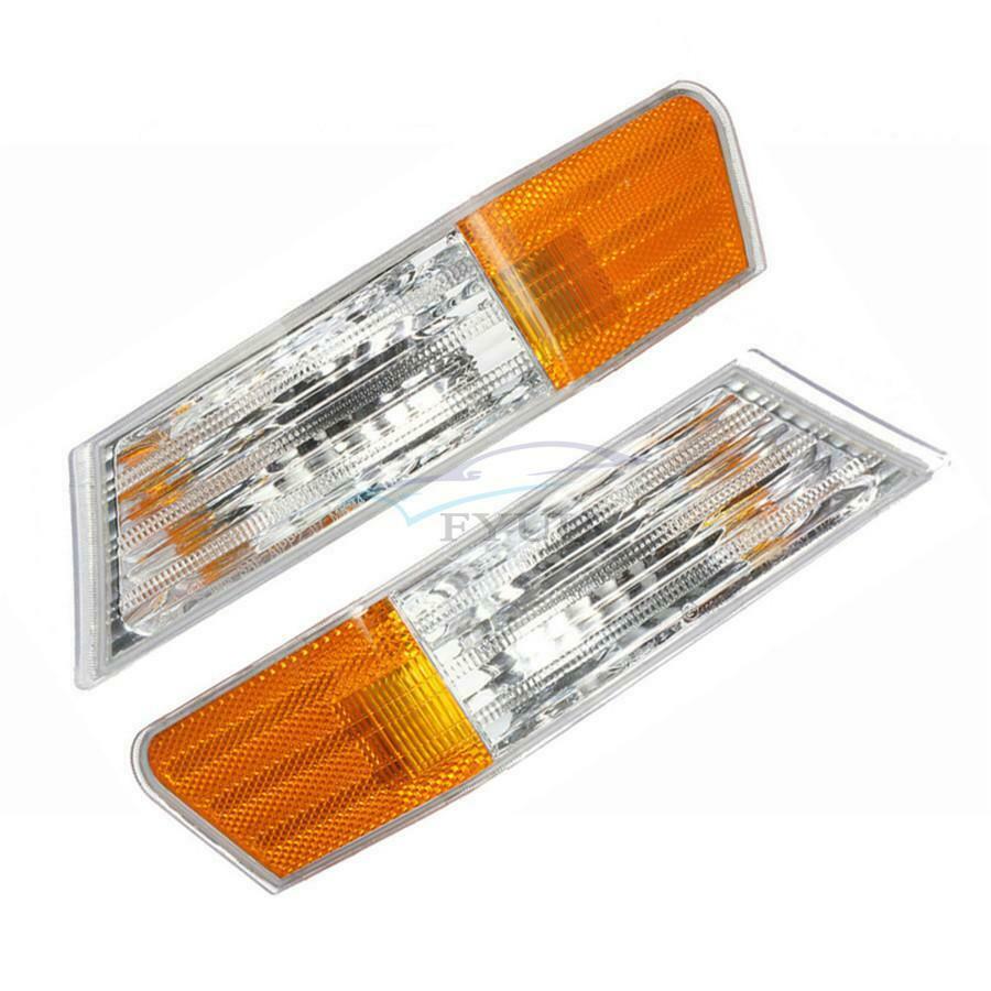 2x ( Left + Right) Transparent + Yellow Parking Turn Signal For Patriot 2007-14