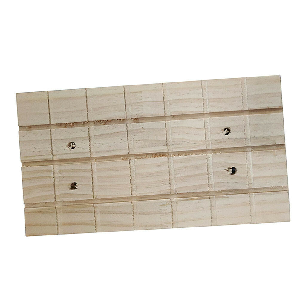 Cage Fixed Pet Hamster Rabbit Scratch Wooden Board Claws and Teeth Care Small