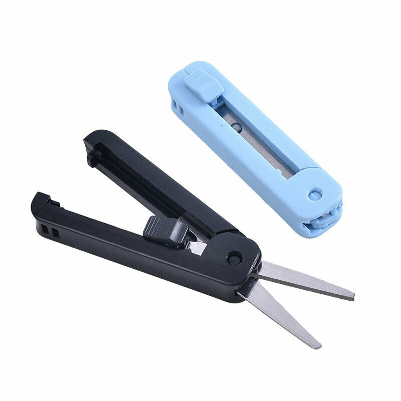 Portable Telescopic stationery Scissors Tool Sewing Supplies Thread Trimm.l8