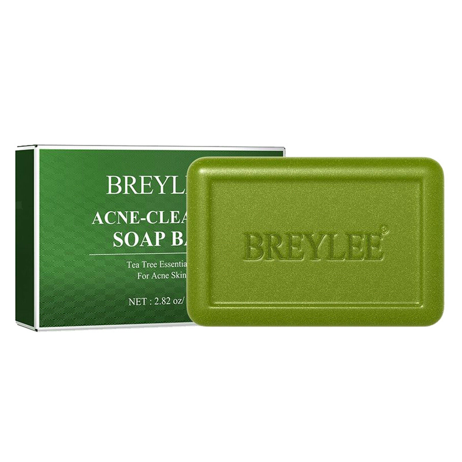 80g Tea Tree Soap Face Body Acne Removal Bath Skin Care Oil Control Deep Clean