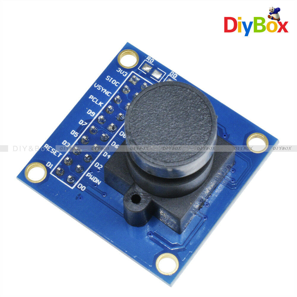 Top OV7725 Camera Module 640x480 Display Active Compatible SCCB I2C IIC