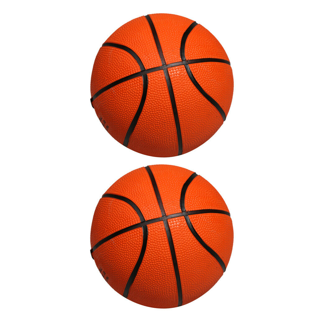 Pack of 2 Children's Basketball Balls, Children's Micro Basketball Ball
