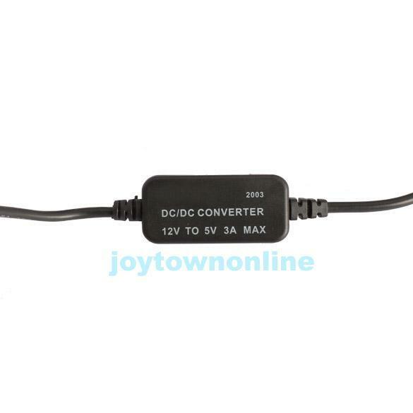 12Vto 5V 3A 15W Mini USB DC-DC Buck Converter Charger Step Down Module Regulator