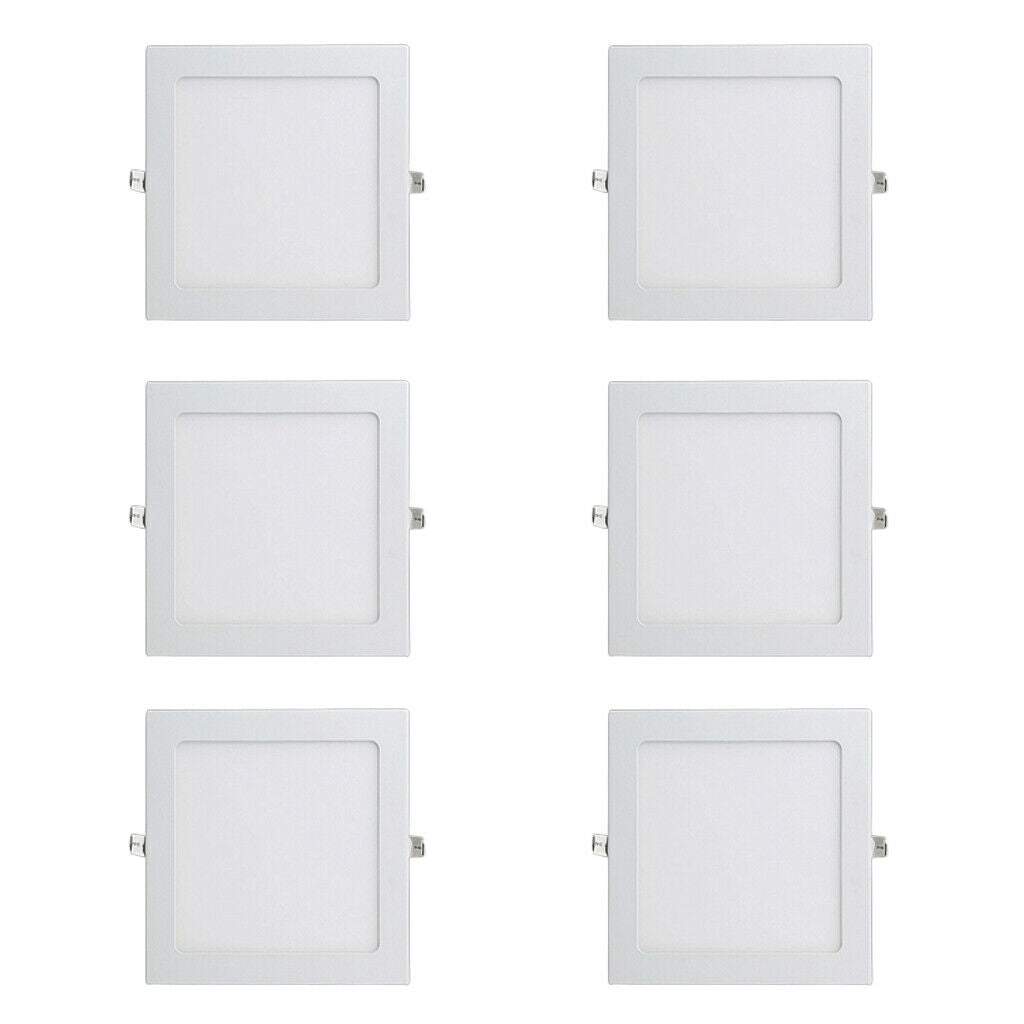 Recessed LED Downlights Warm White Cold White 220-240 V Ceiling  Square-6500k