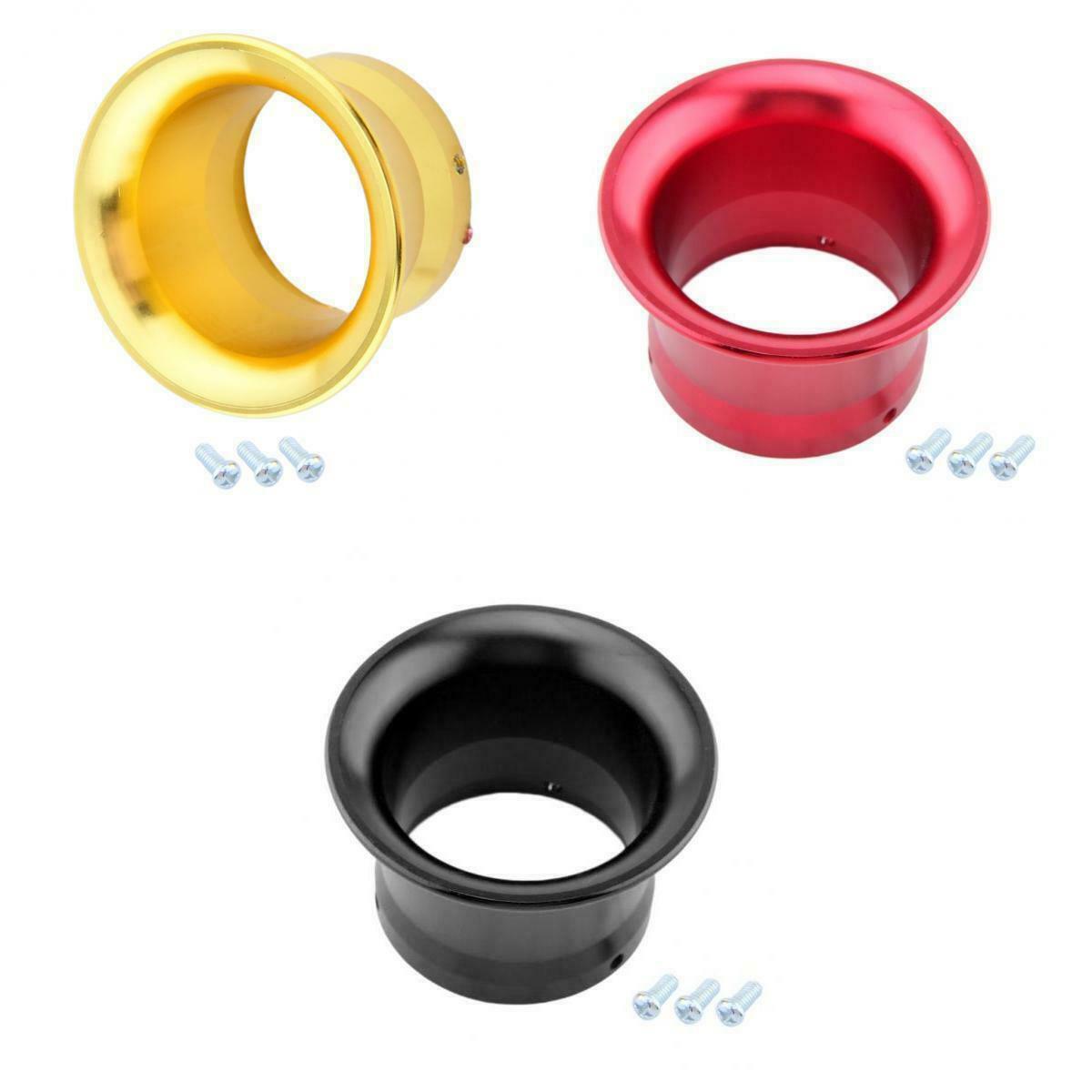 3 Pieces 50mm Air Filter Velocity Stack Funnel for Carburetor PWK24 PWK26