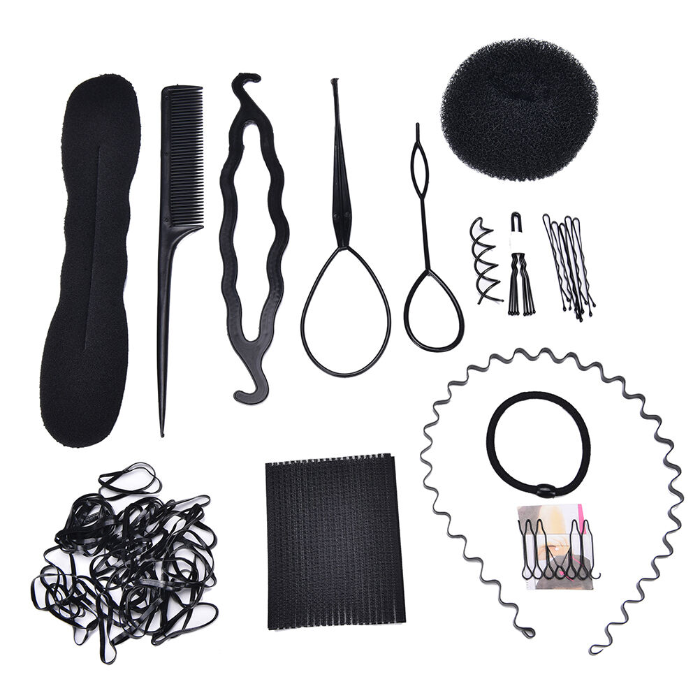 1Set Hair Styling Accessories Tools Kit Hair Makeup Tool Kits Hair Braid Tool BD