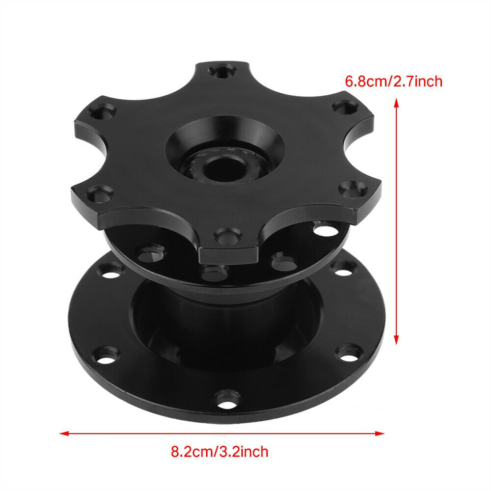 For Universal Car Steering Wheel Quick Release HUB Racing Adapter Snap Off  Boss