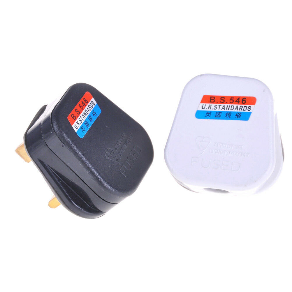 3 Pin UK Mains Top Plug 13A 13 AMP Appliance Power Socket Fuse Adapter ..l8