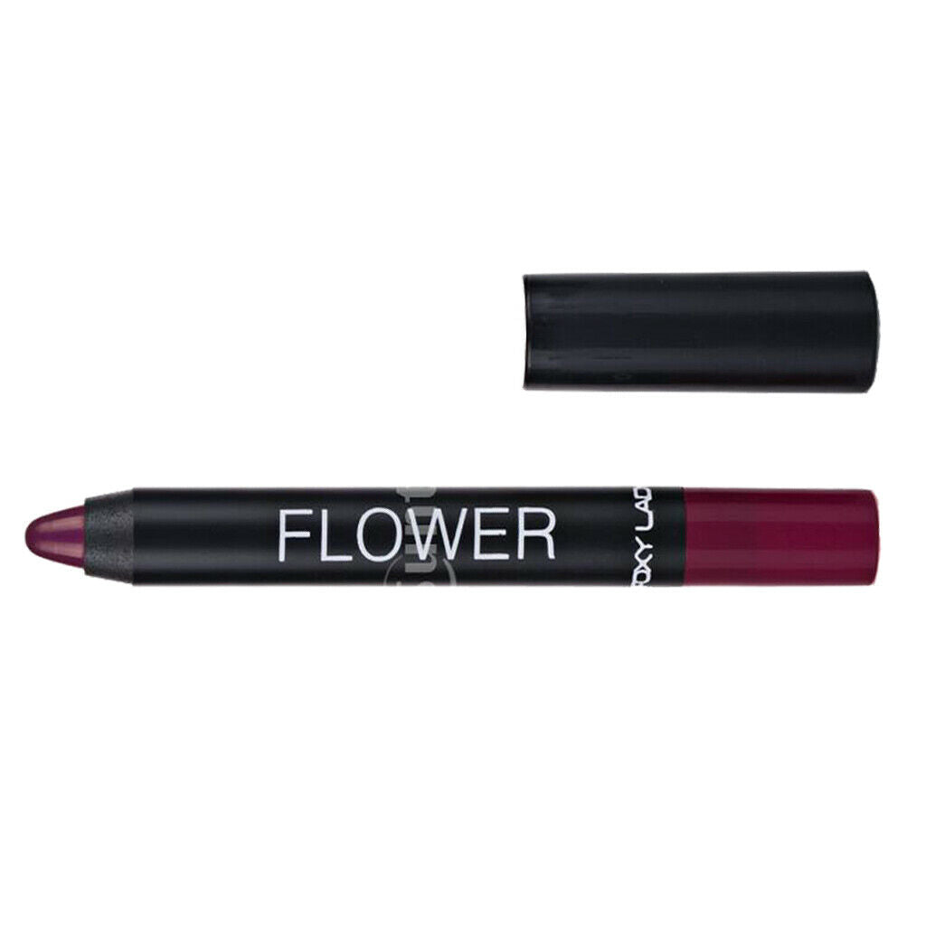 Waterproof Long Lasting Matte Soft Lipstick Pencil Makeup Cosmetic Moisturizing