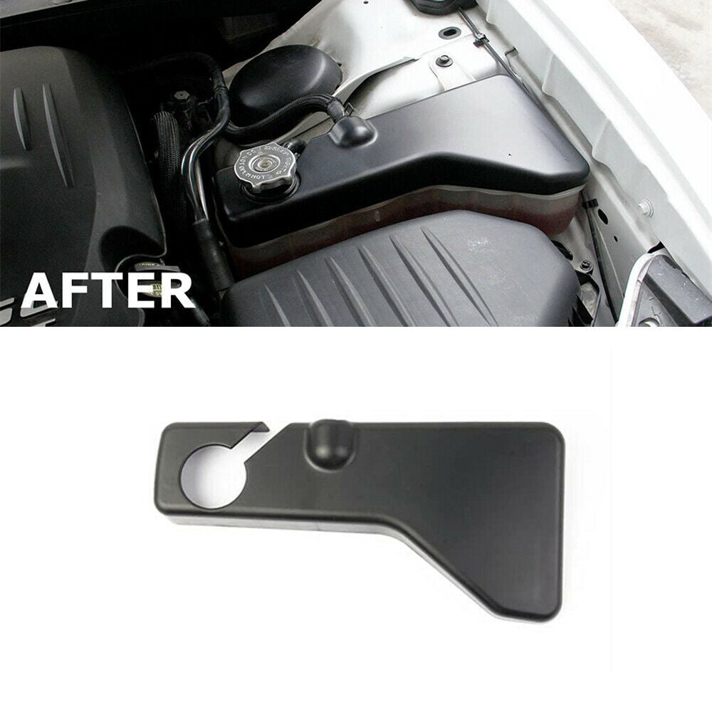 Black Coolant Tank Cover For Dodge Challenger Charger Chrysler 300 300c 2011-21