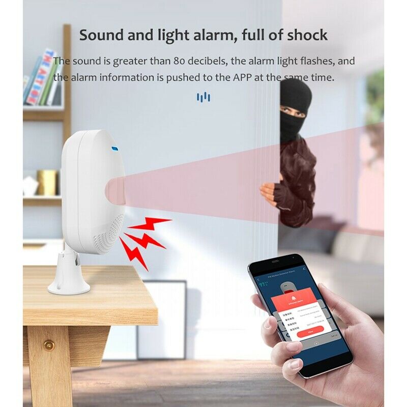 WiFi Sensor Detector Movement Sensor Infrared Detector Motion Detector AlarmK4K1