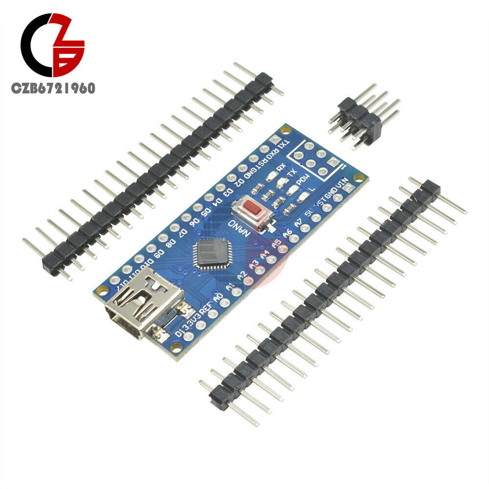 5PCS Nano V3.0 5V 16MHz Mini USB ATmega328 CH340G Driver Micro-Controller Kit