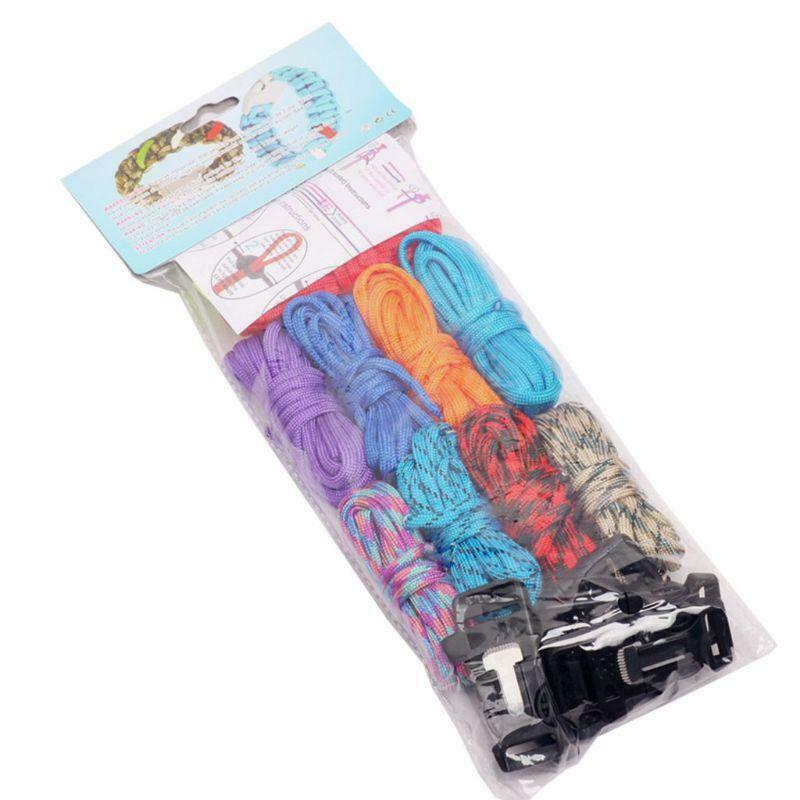 Paracord Bracelet DIY Weaving Craft Tools Survival Paracord Combo Crafting Kit