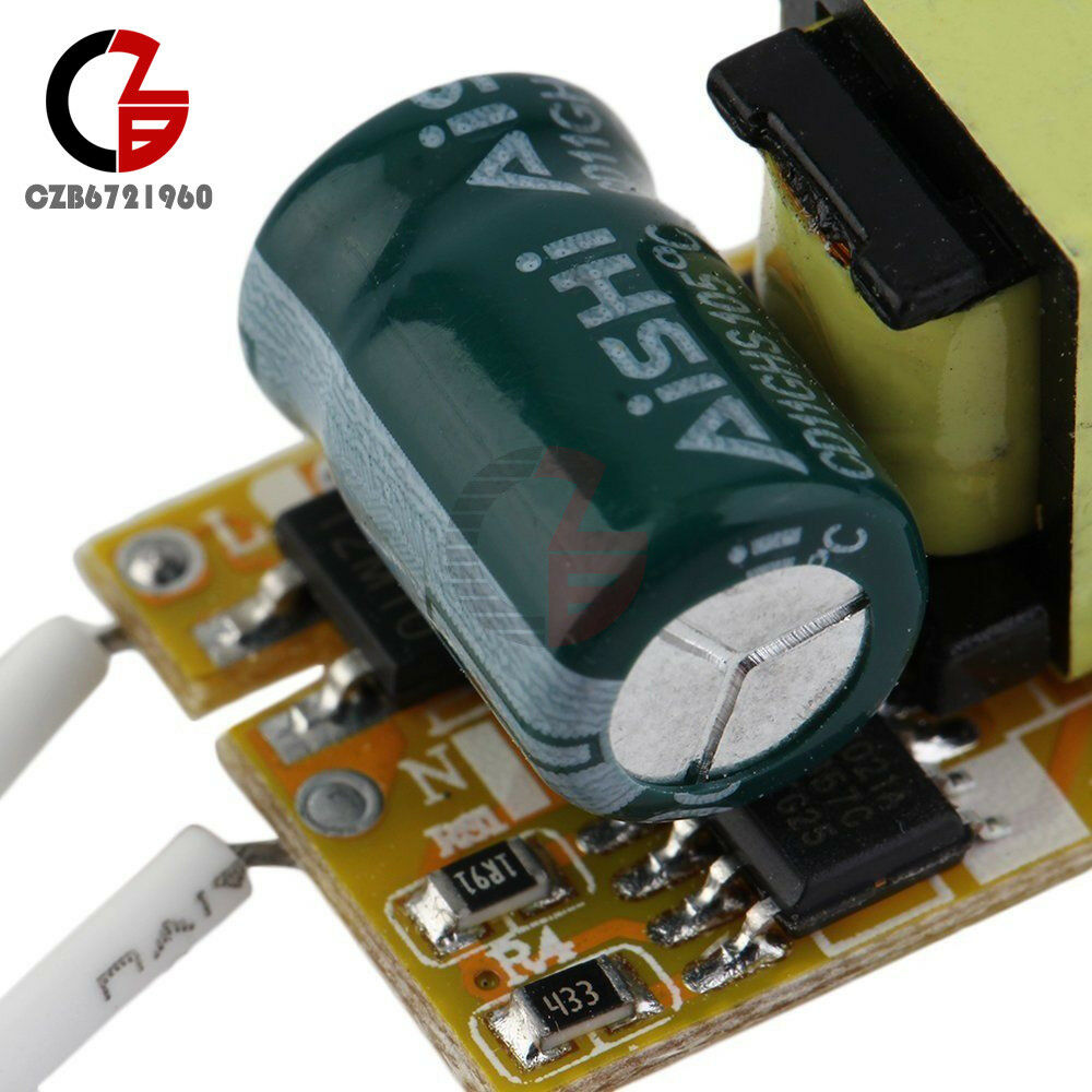 3W LED Driver Transfomer LED Chip Driver Power Supply AC 85-265V Green 100mA
